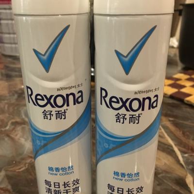 舒耐(rexona)爽身香体喷雾 淡雅绅士150ml(男士女士腋下.