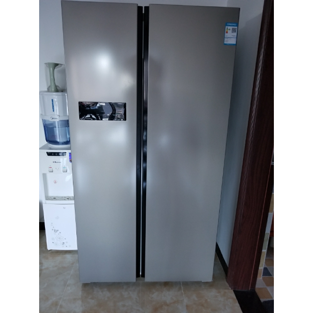 美菱melingbcd518wec518升时尚纤薄风冷无霜电脑控温对开门冰箱新国标