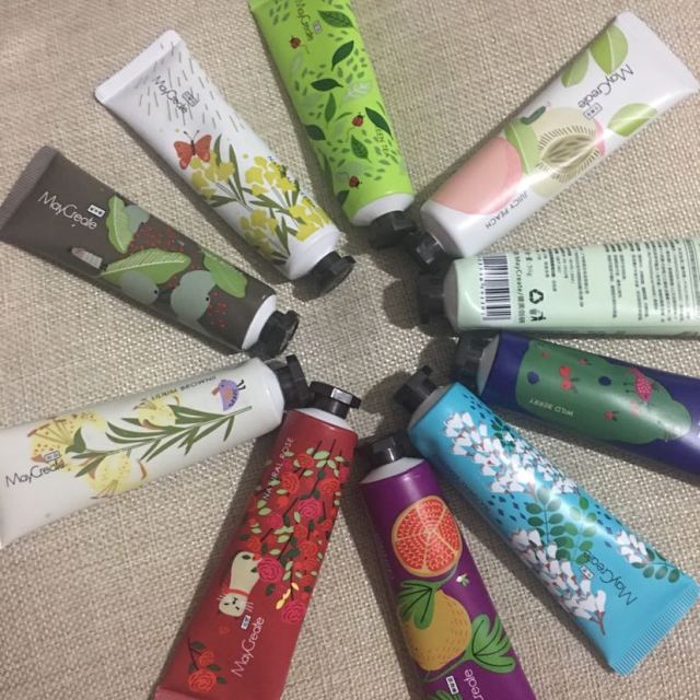 【10支装】maycreate 植物精华香氛护手霜30g*10支 补水保湿滋润男