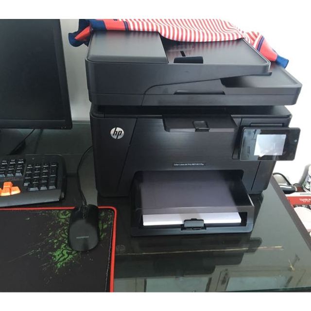 惠普hp mfp m177fw 无线网络打印 多功能 彩色激光一体机 打印复印