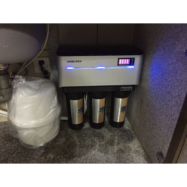 angel安吉爾淨水器j2575rob8家用廚房直飲機雙出水直飲過濾器壁掛式