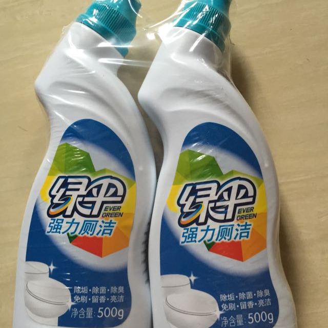 绿伞 洁厕剂洁厕灵500g*4瓶 洁厕液 厕所除臭马桶清洁剂