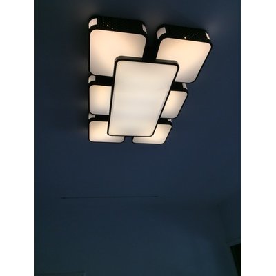 吸顶灯客厅灯卧室灯餐厅灯现代简约可调光天空之城灯具 单头(直径30*