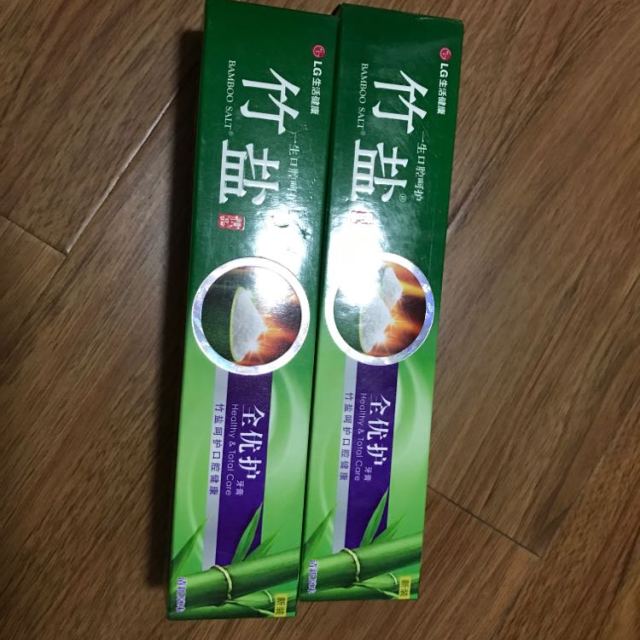 lg竹盐全优护牙膏220g