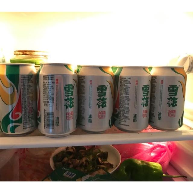 雪花啤酒(snowbeer)冰酷 330ml*24听 整箱装啤酒冰箱里满满的都是啤酒