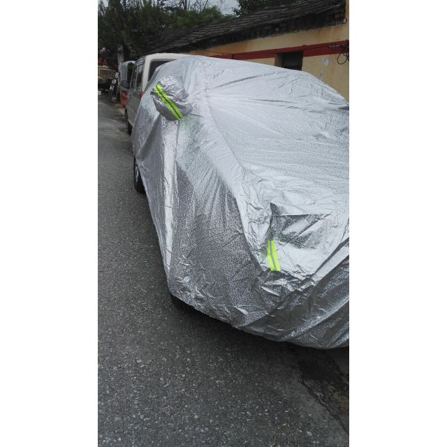 aijia 新款铝膜车衣 四季防护加厚防水防晒车衣 车衣 防紫外线 车衣