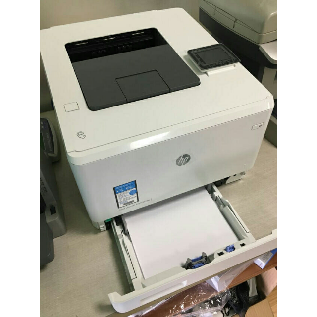 hp惠普a4彩色激光打印机m452商务办公m452dw有线无线自动双面