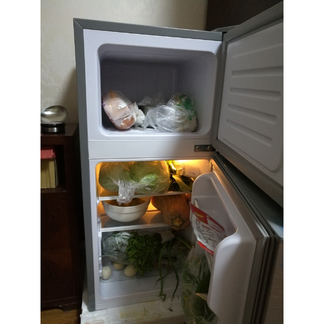 喜力bcd-98 98升双门小冰箱 家用两门小冰箱 迷你小型 家用 宿舍 冷藏