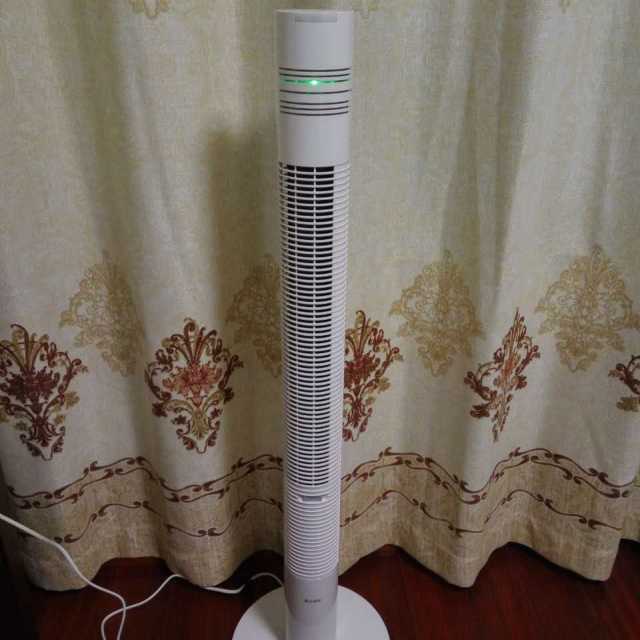 艾美特airmate電風扇ft41r塔扇無葉電風扇3檔家用低噪智能遙控定時