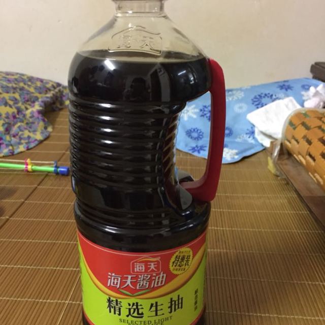 海天精选生抽175l酿造酱油火锅蘸料炒菜点蘸海天出品