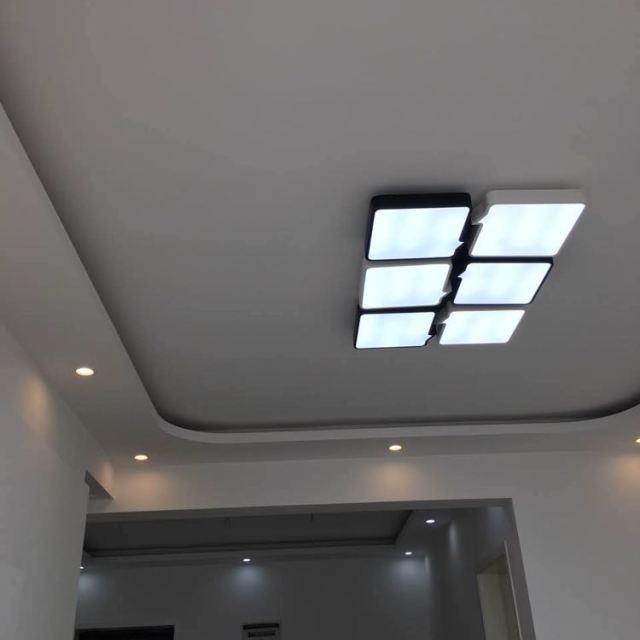 5寸超薄防雾开孔7-8公分客厅吊顶牛眼灯洞灯 象牙白-正白光-开孔7-8.