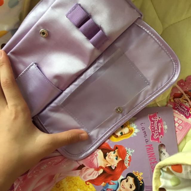 > 迪士尼白雪公主儿童笔袋小学生文具铅笔袋大容量韩版简约文具盒p6