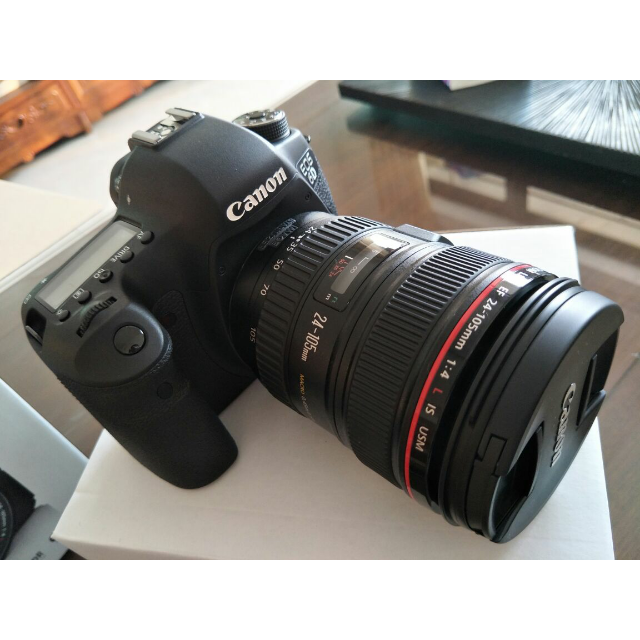 佳能(canon) eos 6d 单反套机(24-105mm)准专业 全画幅 数码单反相机
