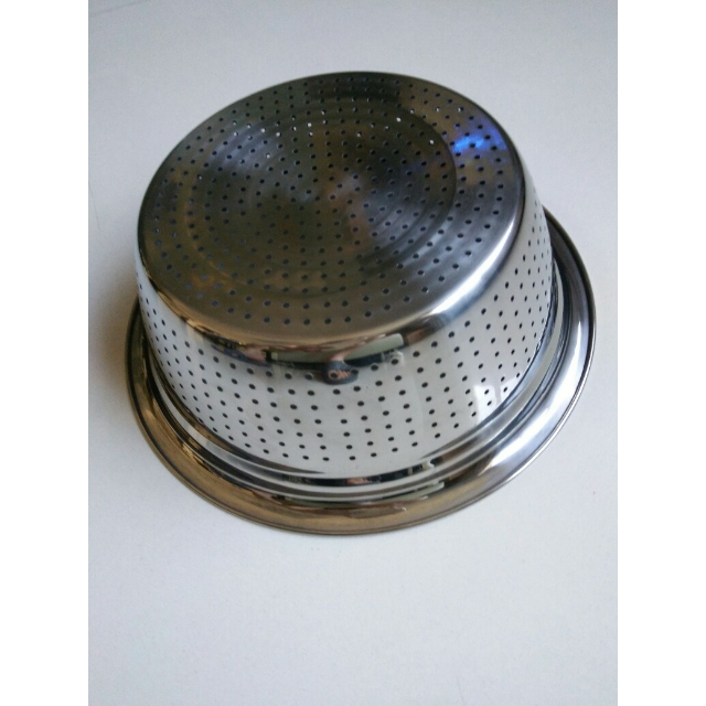 > 合庆304不锈钢沥水盆滤水盆漏盆洗米筛洗菜盆果蔬盆淘米盆洗米盆