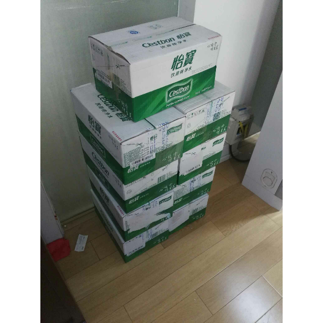 怡宝纯净水350ml24整箱装怡宝饮用水