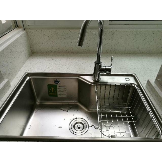 > jomoo九牧 304不锈钢厨房水槽套餐大单槽洗菜盆洗碗池商品评价 >