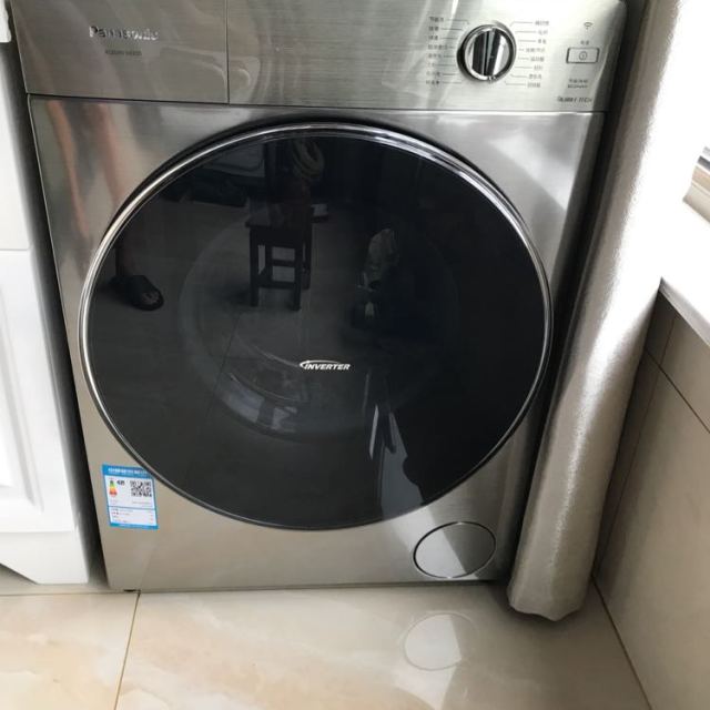 松下(panasonic)xqg90-s9355 9公斤全自动洗衣机滚筒洗衣机 节能变频