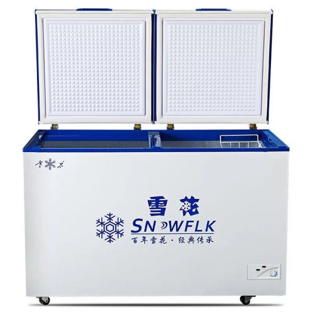 雪花snowflkbdbc380q冷藏冷冻冰柜卧式冷柜冰柜商用
