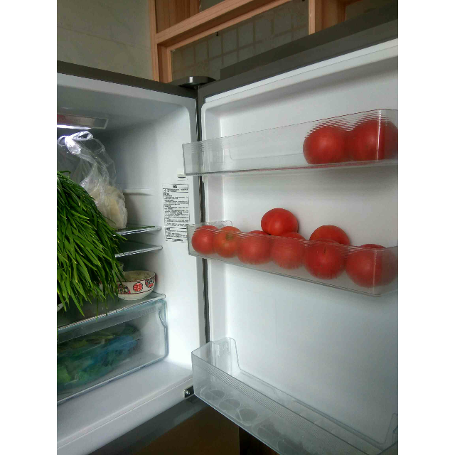 > 海尔(haier) bcd-225wdgk 225升风冷无霜 定频三门冰箱 智能除霜