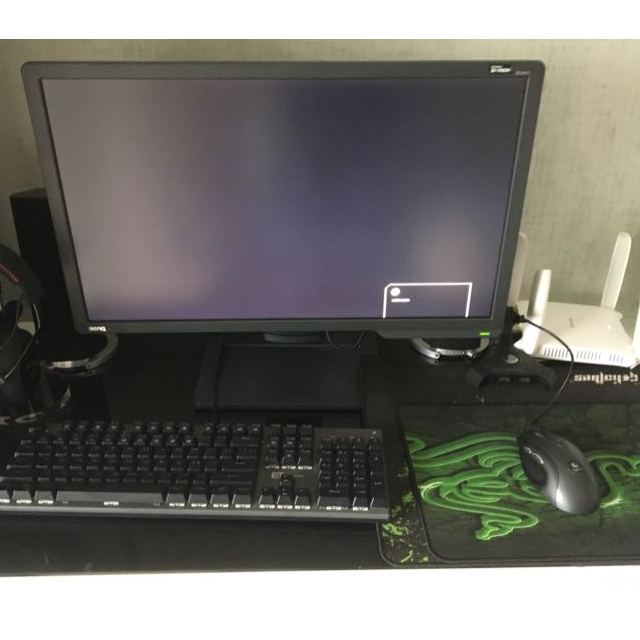 明基(benq)zowie gear xl2411 24英寸1ms响应 144hz刷新 xl2411z升级