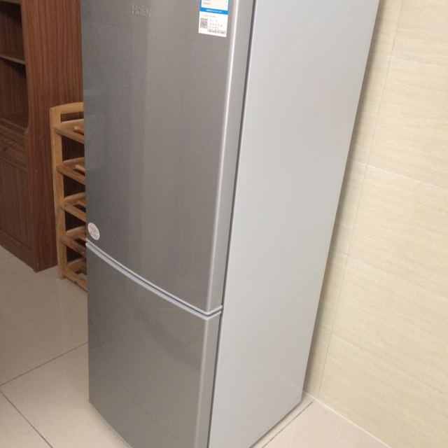 海爾(haier)bcd-160tmpq 160升直冷雙門小冰箱 快速冷凍 租房神器 小