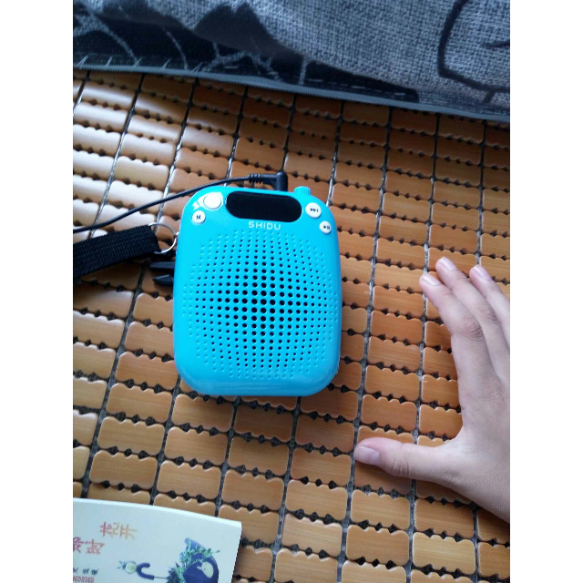 十度s328小蜜蜂教学专用扩音器支持tf卡u盘迷你/插卡音箱(海洋蓝)评价