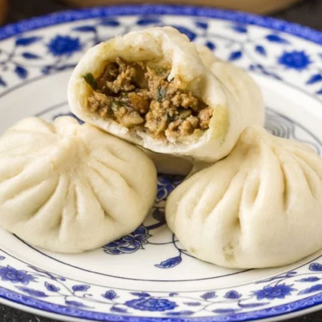 【苏宁生鲜】狗不理酱肉包420g(12个) 包子 方便速食熟食味道还不错