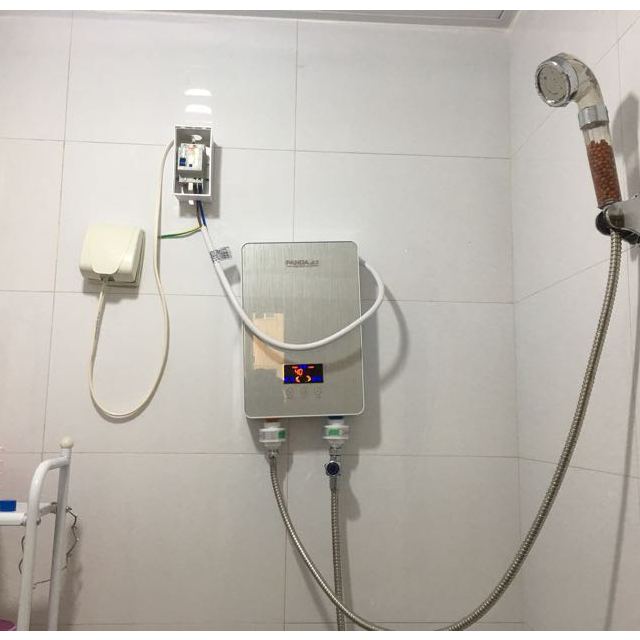 panda/熊猫 即热式电热水器电家用速热自动恒温小型淋浴洗过水热澡机