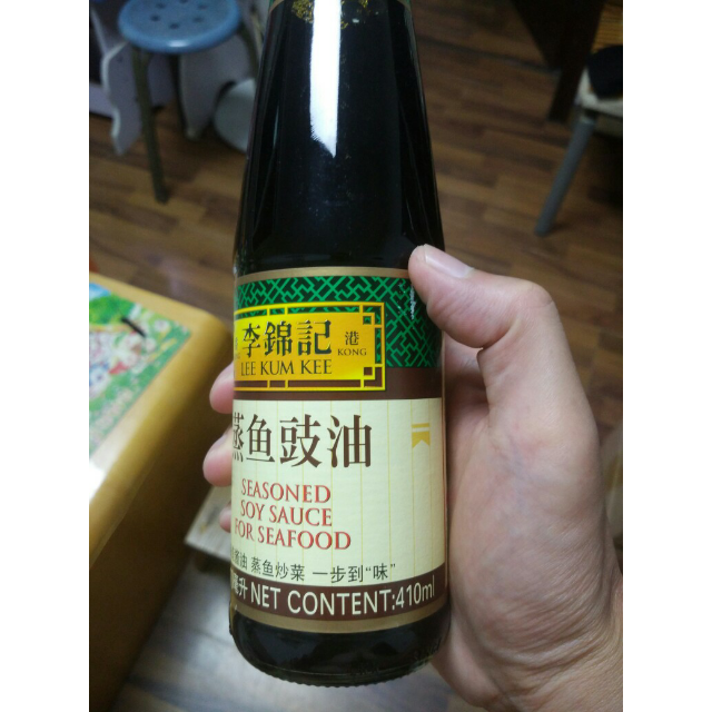 李锦记蒸鱼豉油410ml瓶