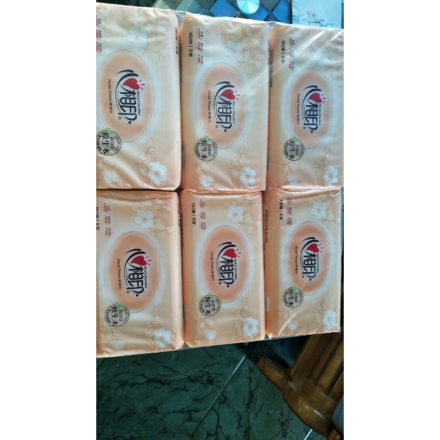 心相印 抽纸 经典系列 二层180抽*18包纸巾(小规格) 软抽抽纸清风抽纸