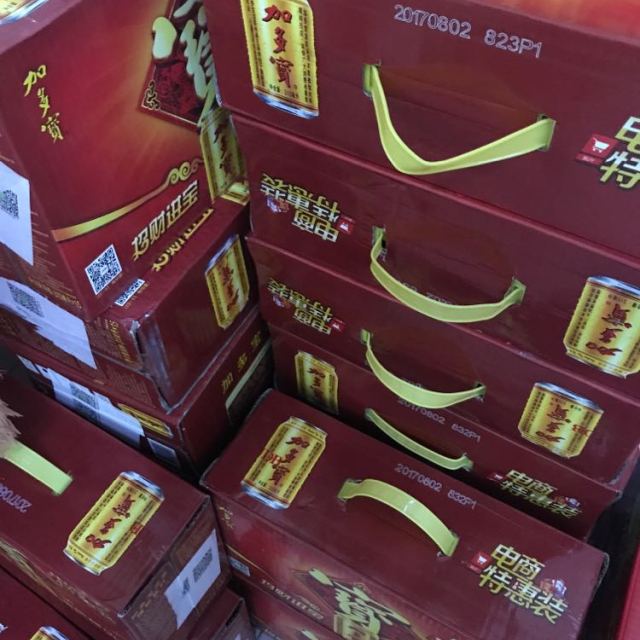 中粮我买网加多宝凉茶饮料罐装310ml15罐整箱植物饮料