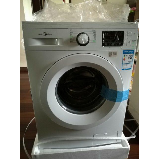 美的(midea)mg80-eco31wdx 8公斤洗衣机 智能操控 变频节能 静音 家用