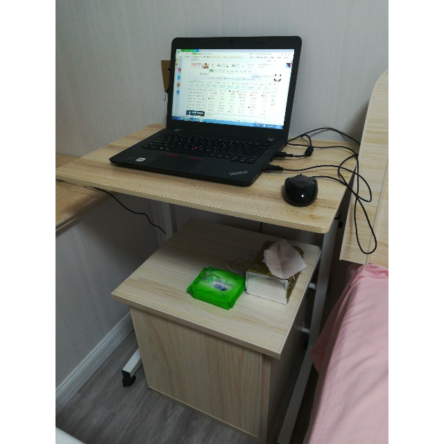 > 众淘简易笔记本电脑桌床上用台式家用简约现代移动升降床边桌子商品