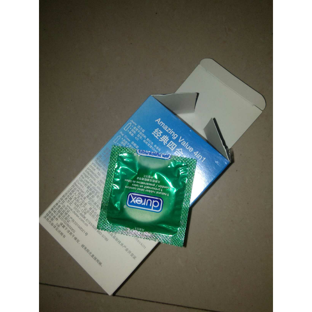 杜蕾斯durex避孕套经典四合一24只装love活力避孕组合套装标准款男用