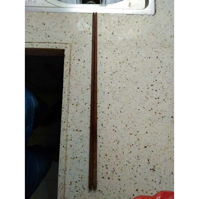 加长鸡翅木油炸筷子火锅筷子防汤炸油条木筷捞面筷子炒菜木长筷 42cm