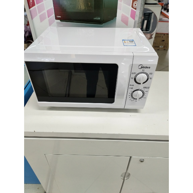 美的(midea) 微波炉 m1-211a 21l白色 机械版 转盘式 经典实用微波炉