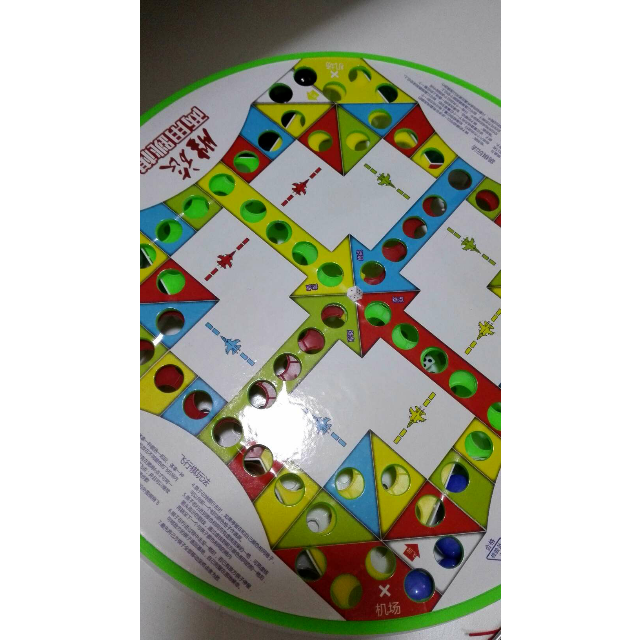 2017新款大号益智桌游玻璃珠弹珠弹子儿童学生成人跳跳棋飞行棋新款