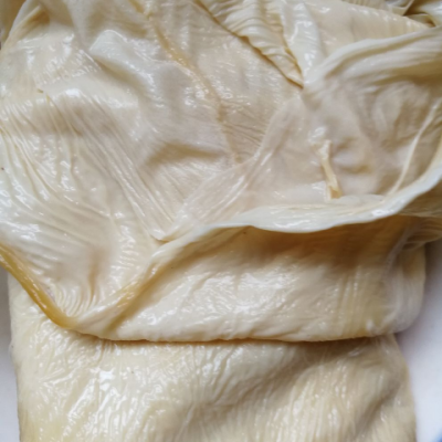 豆油皮 豆腐皮 孕妇月子头层豆皮干货 农家手工自制腐竹腐衣250g包邮