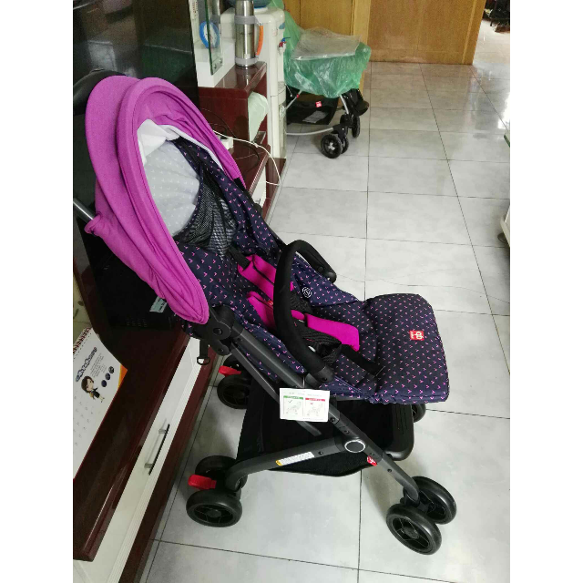 > 好孩子(goodbaby)轻便折叠口袋车婴儿推车 d678 n301pp紫色商品评价