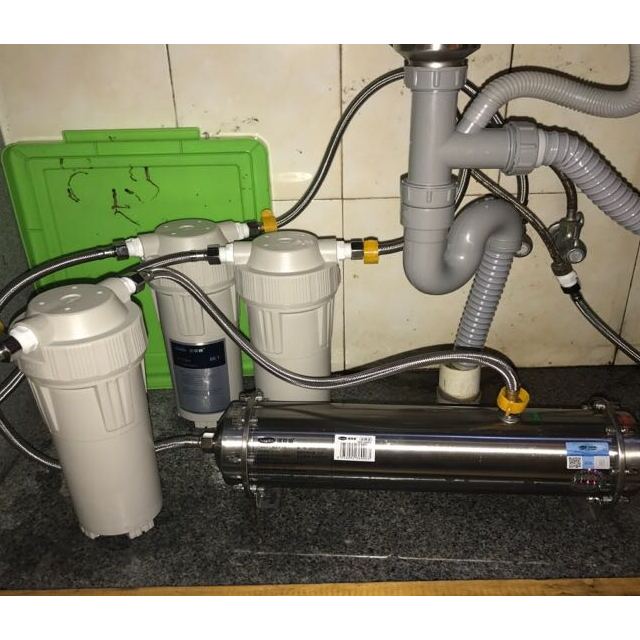 汉斯顿hunsdon净水器厨下式前置过滤器直饮机超滤机gpan超滤膜001过滤