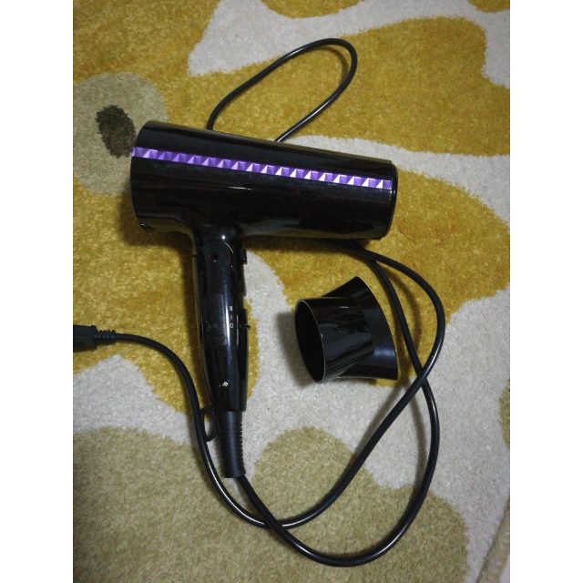 飞科(flyco)fh6229 大功率负离子 电吹风机 2000w 冷热风 可折叠 过热