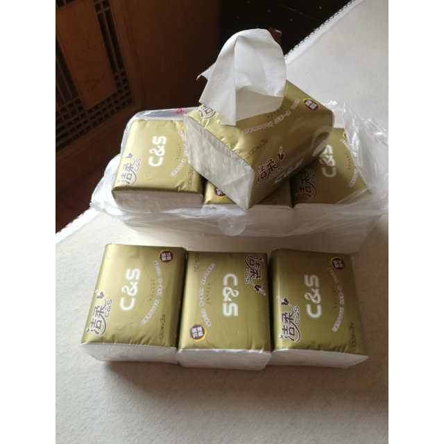 > 洁柔金尊抽纸无香宝宝可用三层20包套装卫生纸 纸巾商品评价 > 纸的