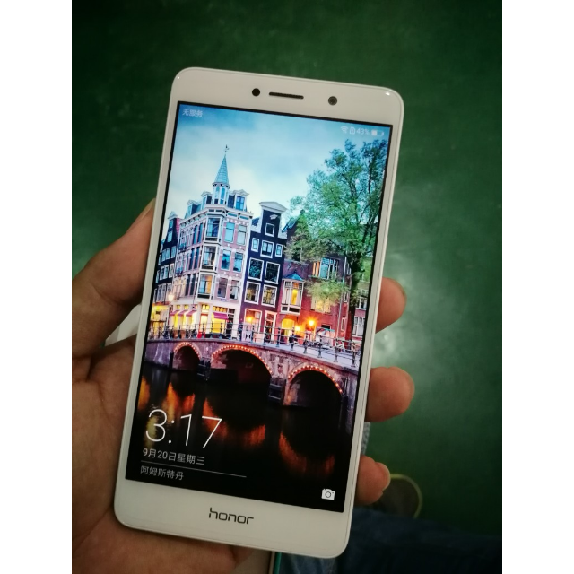 > honor/荣耀 畅玩6x高配版 4gb 32gb 铂光金 移动联通电信4g手机商品