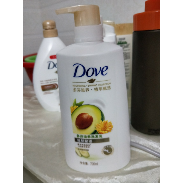 多芬dove洗发水强韧秘语滋养洗发乳700ml联合利华