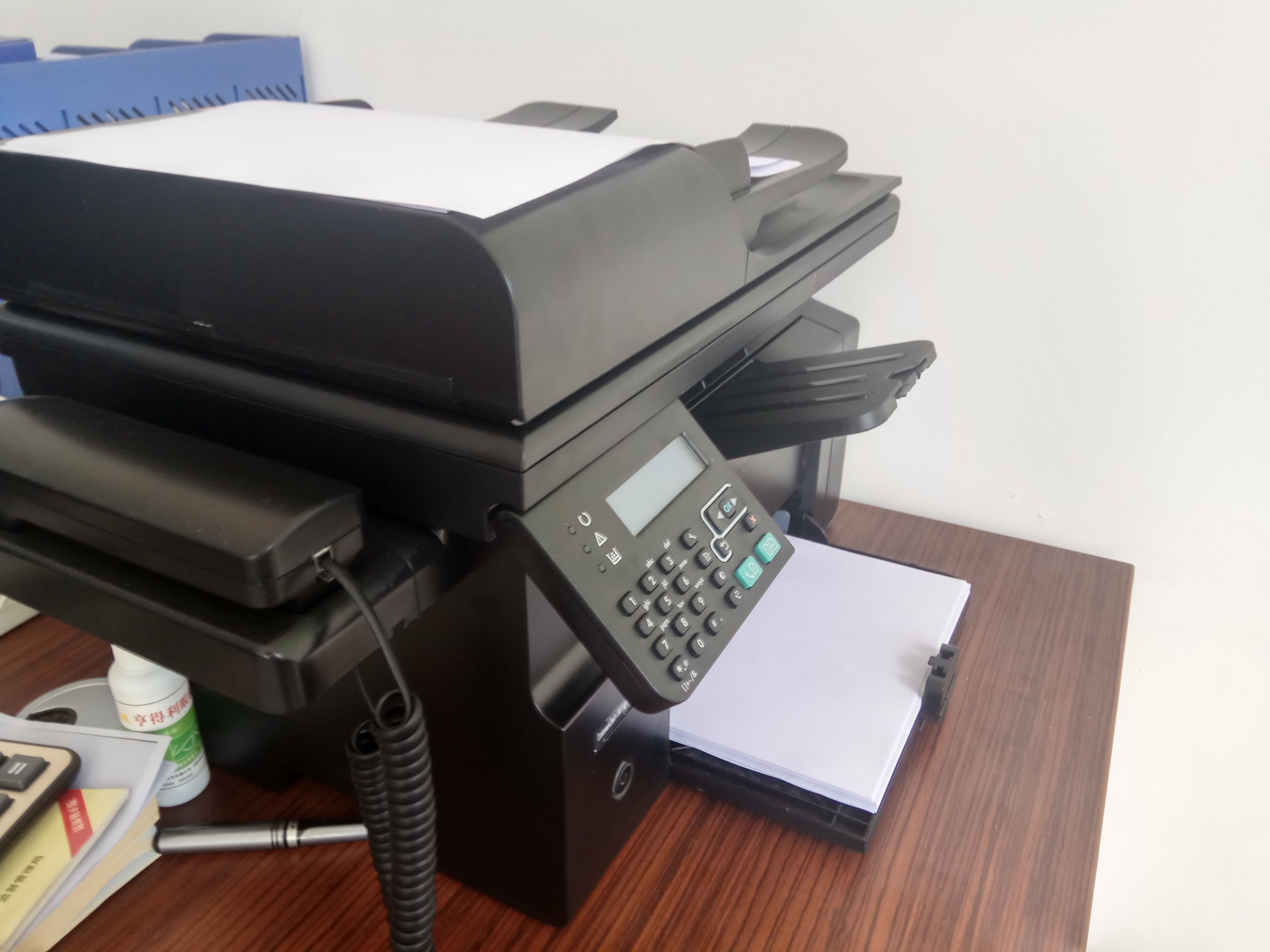 惠普hp laserjet pro m1216nfh黑白激光多功能一体机(打印复印扫描