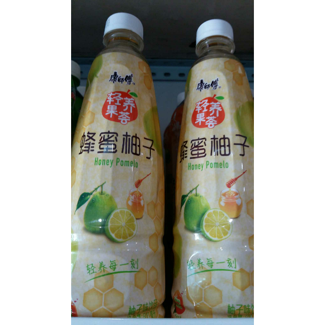 康师傅 轻养果荟 蜂蜜柚子500ml*15瓶 箱装 果味饮品商品评价 很