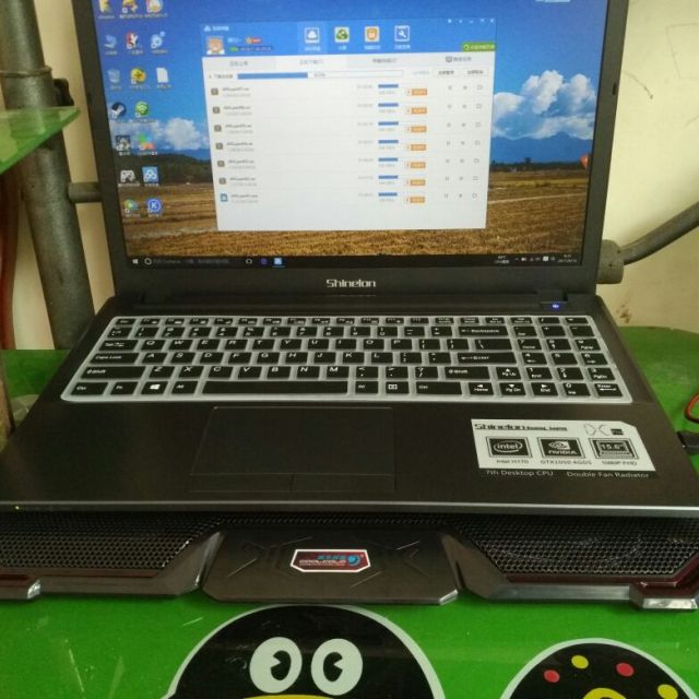 冰魔4笔记本散热器散热支架底座风扇