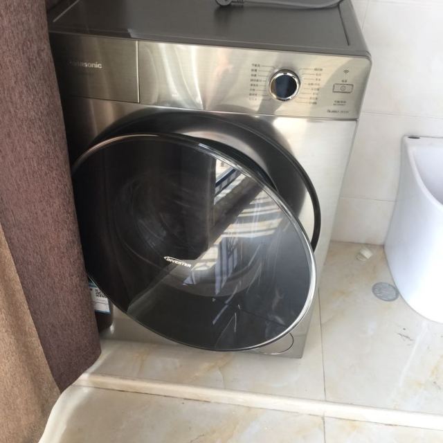 松下(panasonic)xqg90-s9355 9公斤全自动洗衣机滚筒洗衣机 节能变频