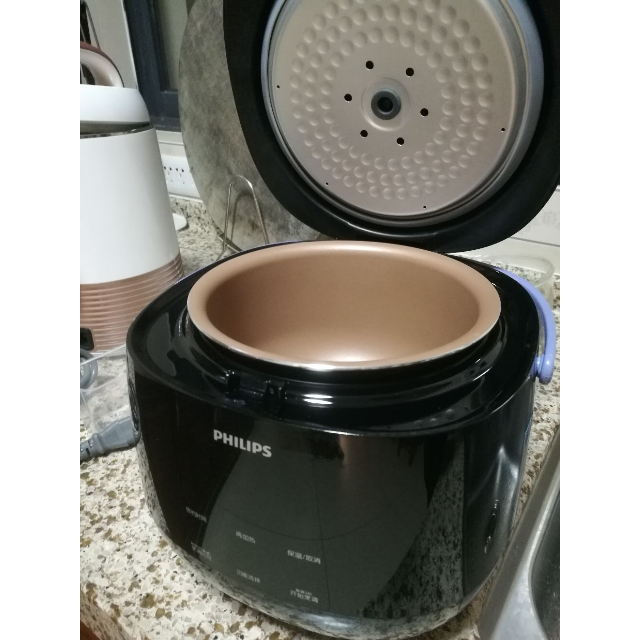 飞利浦(philips)家用迷你型电饭煲hd3060 智能触控 2l容量小型饭锅 可