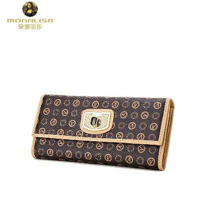 皮具箱包 时尚女包 女士钱包/卡包 蒙娜丽莎(monalisa) 蒙娜丽莎时尚